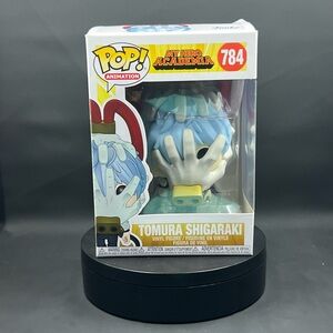 Funko Pop Animation Figure Tomura Shigaraki with Blue Hair and White Hands